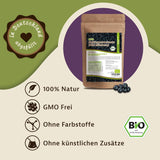 Mirtilli selvatici liofilizzati bio Mynatura I Mirtilli I Frutta I Bacche I Prodotto naturale I Qualità biologica I Busta (1x 200g) Prodotti disidratati Naty Shop