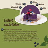 Mirtilli selvatici liofilizzati bio Mynatura I Mirtilli I Frutta I Bacche I Prodotto naturale I Qualità biologica I Busta (1x 200g) Prodotti disidratati Naty Shop