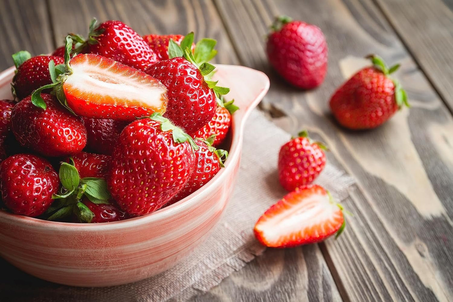Mynatura fragole a fette liofilizzate I verdura I al naturale I frutta secca I frutta I - leggermente essiccata (1 x 350g) Prodotti disidratati Naty Shop