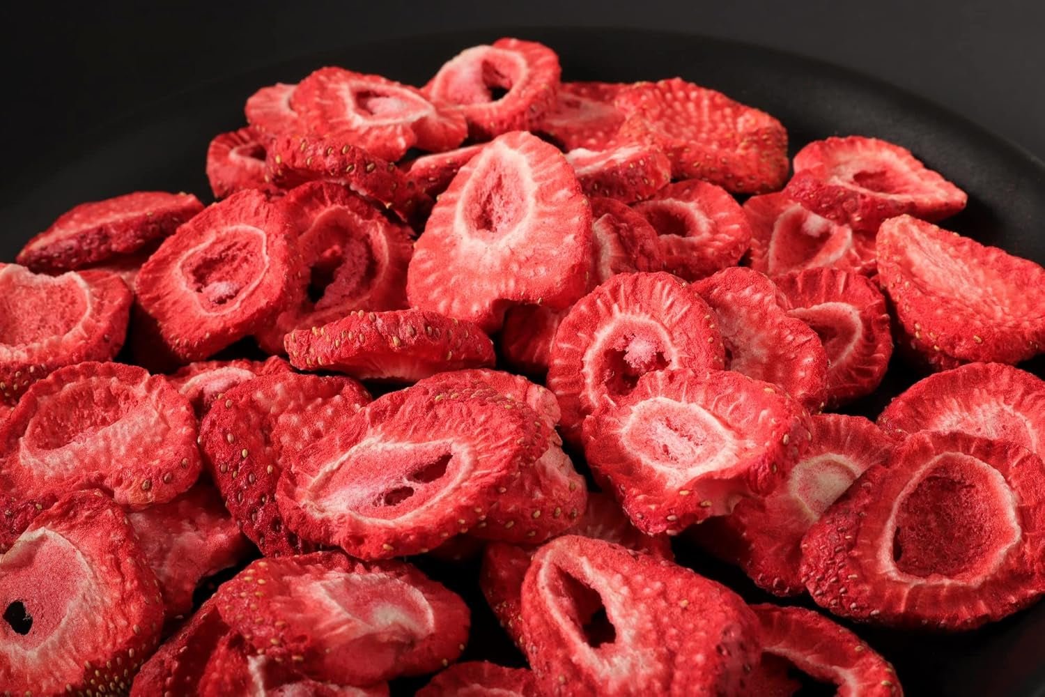 Mynatura fragole a fette liofilizzate I verdura I al naturale I frutta secca I frutta I - leggermente essiccata (1 x 350g) Prodotti disidratati Naty Shop
