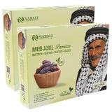 NABALI FAIRKOST FOR ALL Datteri Medjool Medjoul dalla Palestina - 100% naturale vegano aromatico tradizionale fresco e orientale I senza conservanti 5 kg (1 confezione), Piccoli/Medi Prodotti disidratati Naty Shop 5 kg (confezione da 2) Large/Jumbo