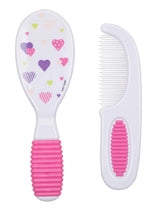 NÃ"by 007110 Set spazzola e pettine, multicolore (modello assortito). Bambini - Negozio Naty per il bagno e la cura della pelle