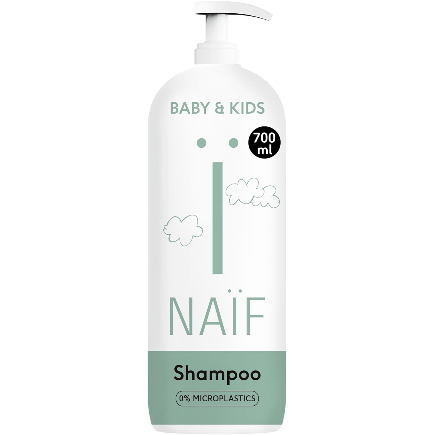 Naïf - Shampoo curativo - per neonati e bambini - Shampoo per bambini con ingredienti naturali - 100% vegano - 0% SLES - Senza microplastiche, siliconi e parabeni - 200 ml Bambini - Bagno e Cura della Pelle Naty Shop Xl