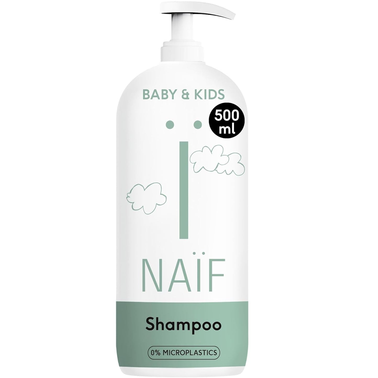 Naïf - Shampoo curativo - per neonati e bambini - Shampoo per bambini con ingredienti naturali - 100% vegano - 0% SLES - Senza microplastiche, siliconi e parabeni - 200 ml Bambini - Bagno e Cura della Pelle Naty Shop L