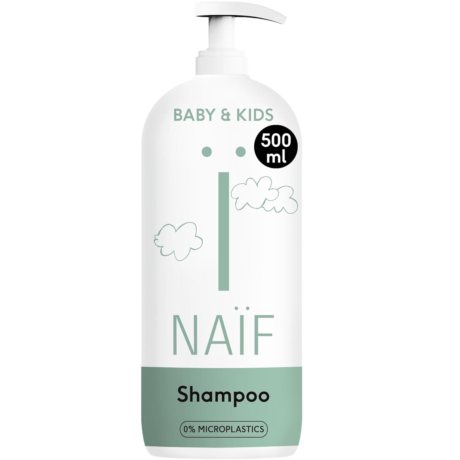 Naïf - Shampoo curativo - per neonati e bambini - Shampoo per bambini con ingredienti naturali - 100% vegano - 0% SLES - Senza microplastiche, siliconi e parabeni - 200 ml Bambini - Bagno e Cura della Pelle Naty Shop L