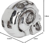 Nemesis Now, Scatola a T, 18 cm, Argento, Resina, Taglia Unica Statuette e Sculture Naty Shop