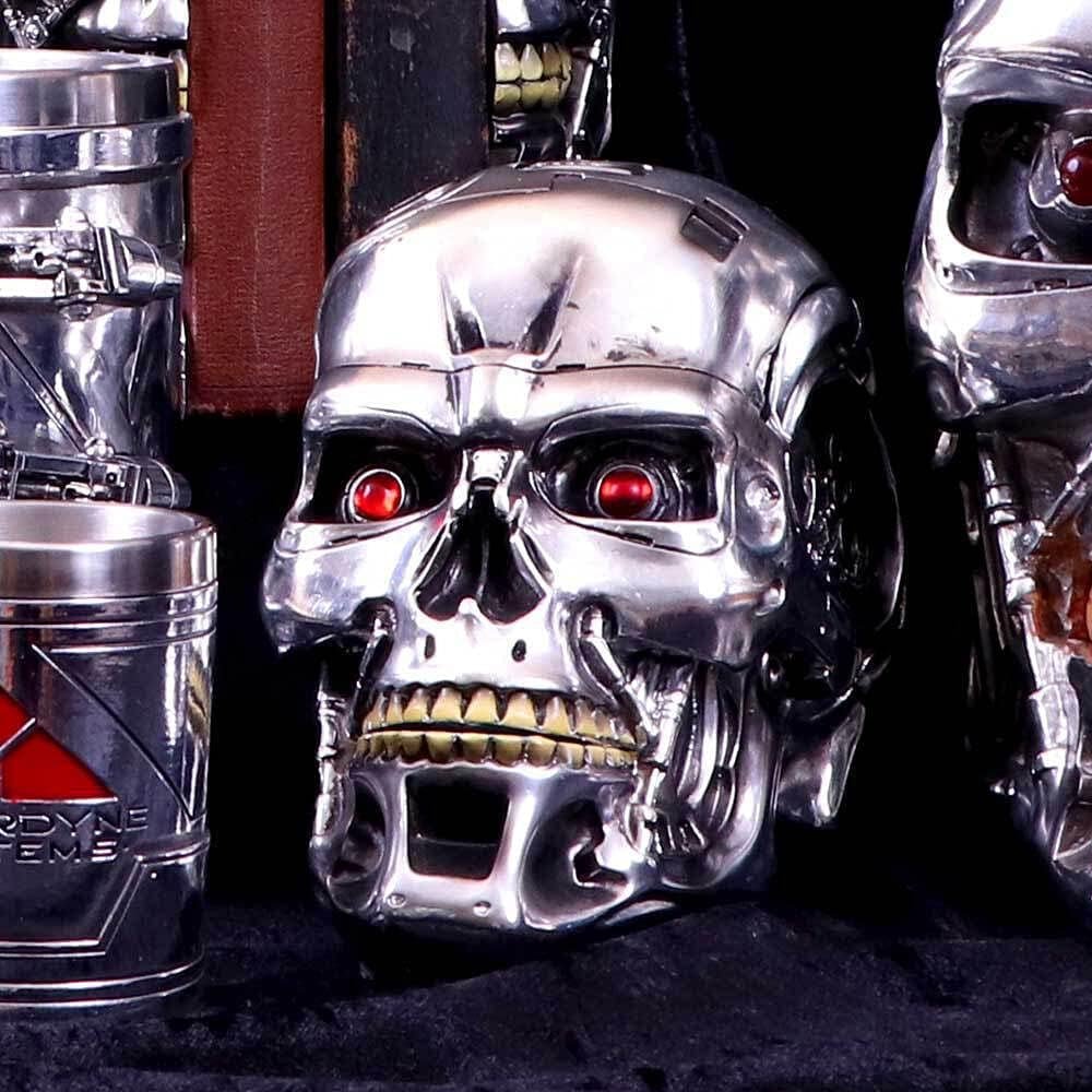 Nemesis Now, Scatola a T, 18 cm, Argento, Resina, Taglia Unica Statuette e Sculture Naty Shop