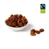 PAKKA - Ciliegie dorate biologiche del commercio equo e solidale essiccate al sole 500 g, ciliegie gialle raccolte selvatiche, senza semi, non zuccherate, direttamente da piccoli agricoltori di Samarcanda, Uzbekistan, vegane, 500 g (1 confezione) Naty Shop Prodotti disidratati