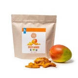 Mango biologico equo e solidale PAKKA 1kg, pezzi di mango essiccati biologici ed equi, non zuccherati, non solforati, prodotti e riempiti direttamente dal produttore in Colombia, vegano 1kg (1 confezione) Prodotti disidratati Naty Shop 450 G (1 confezione)