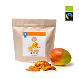 Mango biologico equo e solidale PAKKA 1kg, pezzi di mango essiccato biologico ed equo, non zuccherato, non solforato, prodotto e riempito direttamente dal produttore in Colombia, vegano 1kg (1 confezione) Prodotti disidratati Naty Shop
