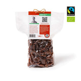 PAKKA - Uvetta Jumbo Manucca Bio Fairtrade 1kg con 2 - 3 semi croccanti, uva manucca essiccata al sole, senza olio, quindi appiccicosa, non solforata, da piccoli agricoltori di Samarcanda, Uzbekistan 1000g Prodotti disidratati Naty Shop