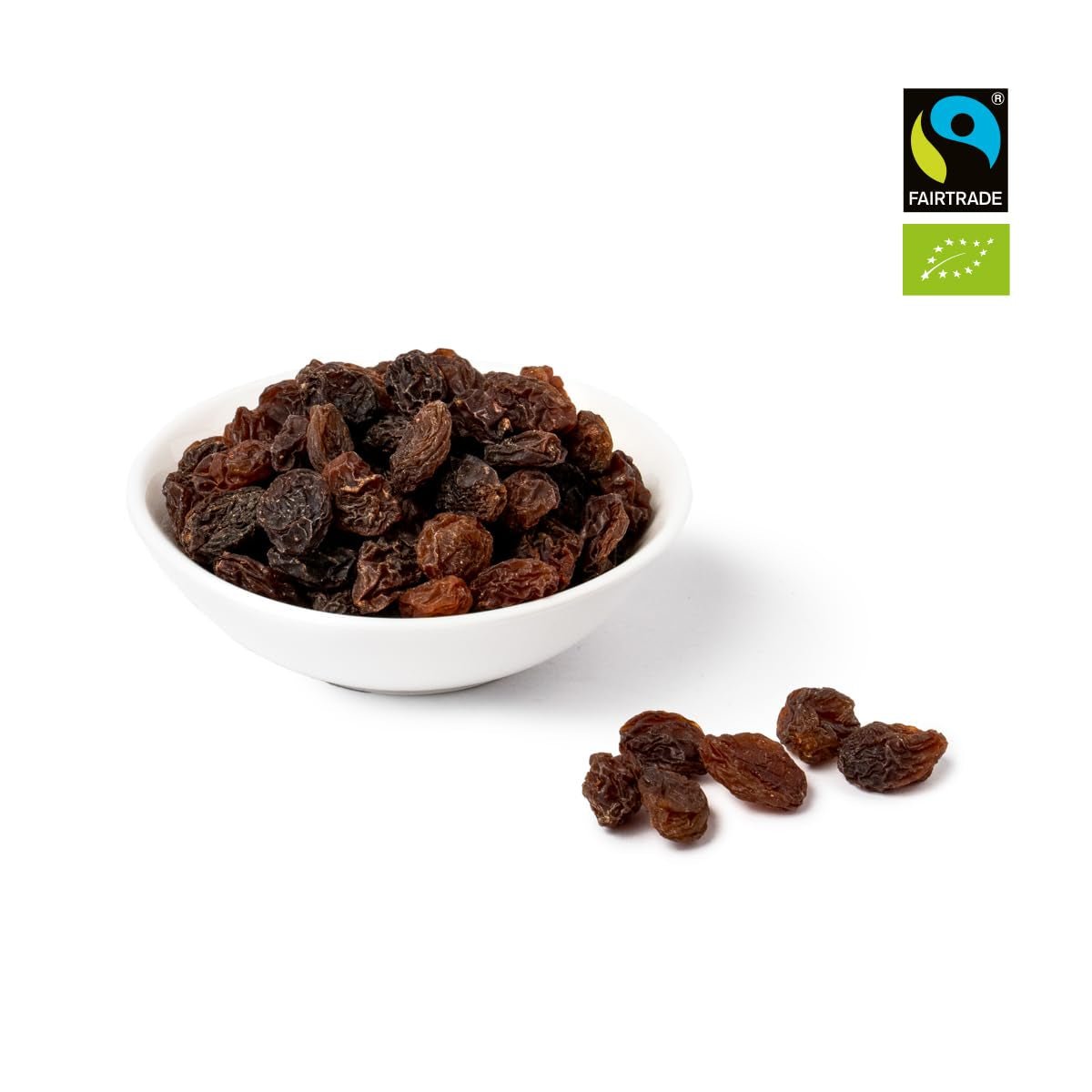 PAKKA - Uva sultanina biologica Fairtrade 1kg, sultanina senza semi, senza pelle ed essiccata al sole Uvatanina di Samarcanda Uzbekistan 1000g Prodotti disidratati Naty Shop