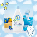 PENATEN Ultra Sensitive Bath & Shampoo (400 ml), bagnetto e shampoo particolarmente delicato per la pelle molto sensibile dei neonati, soggetta a neurodermite, gel doccia e shampoo per capelli senza profumo e coloranti Bambini - Bagno e cura della pelle Naty Shop