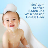 PENATEN Ultra Sensitive Bath & Shampoo (400 ml), bagnetto e shampoo particolarmente delicato per la pelle molto sensibile dei neonati, soggetta a neurodermite, gel doccia e shampoo per capelli senza profumo e coloranti Bambini - Bagno e cura della pelle Naty Shop