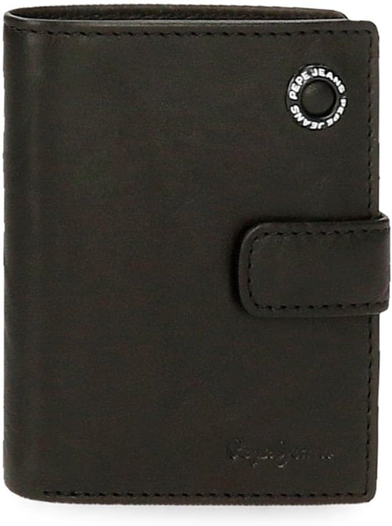 Pepe Jeans adge Portafoglio Uomo Naty Shop Portafoglio con clic nero