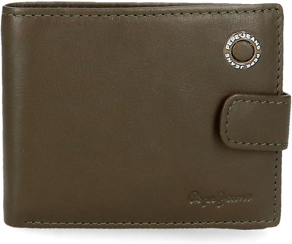 Pepe Jeans adge Portafoglio da uomo Naty Shop Khaki Vertical click