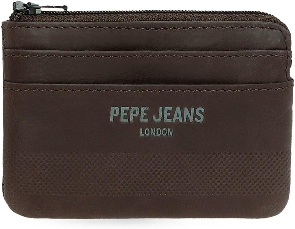Pepe Jeans Portafogli profondi, portamonete, portafogli, ecopelle casual. Da Joumma Borse Portafoglio da donna Naty Shop Borsa marrone