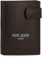 Pepe Jeans Portafogli profondi, portamonete, portafogli, ecopelle casual. Da Joumma Borse Portafoglio da donna Naty Shop Portafoglio con clic marrone