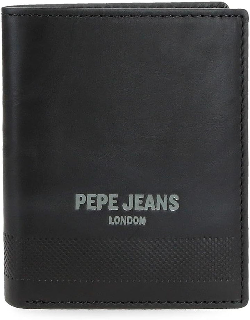 Pepe Jeans Portafogli profondi, portamonete, portafogli, ecopelle casual. Da Joumma Bags Naty Shop Portafoglio da donna Nero ventiquattrore