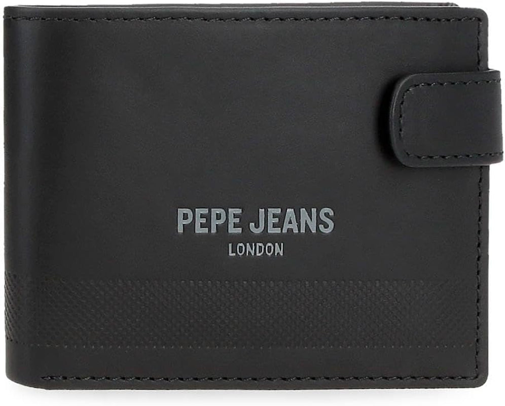 Pepe Jeans Portafogli profondi, portamonete, portafogli, ecopelle casual. Da Joumma Borse Portafoglio da donna Naty Shop Borsa nera 11
