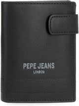 Pepe Jeans Portafogli profondi, portamonete, portafogli, ecopelle casual. Da Joumma Bags Naty Shop Portafoglio da donna Portafoglio con clic nero