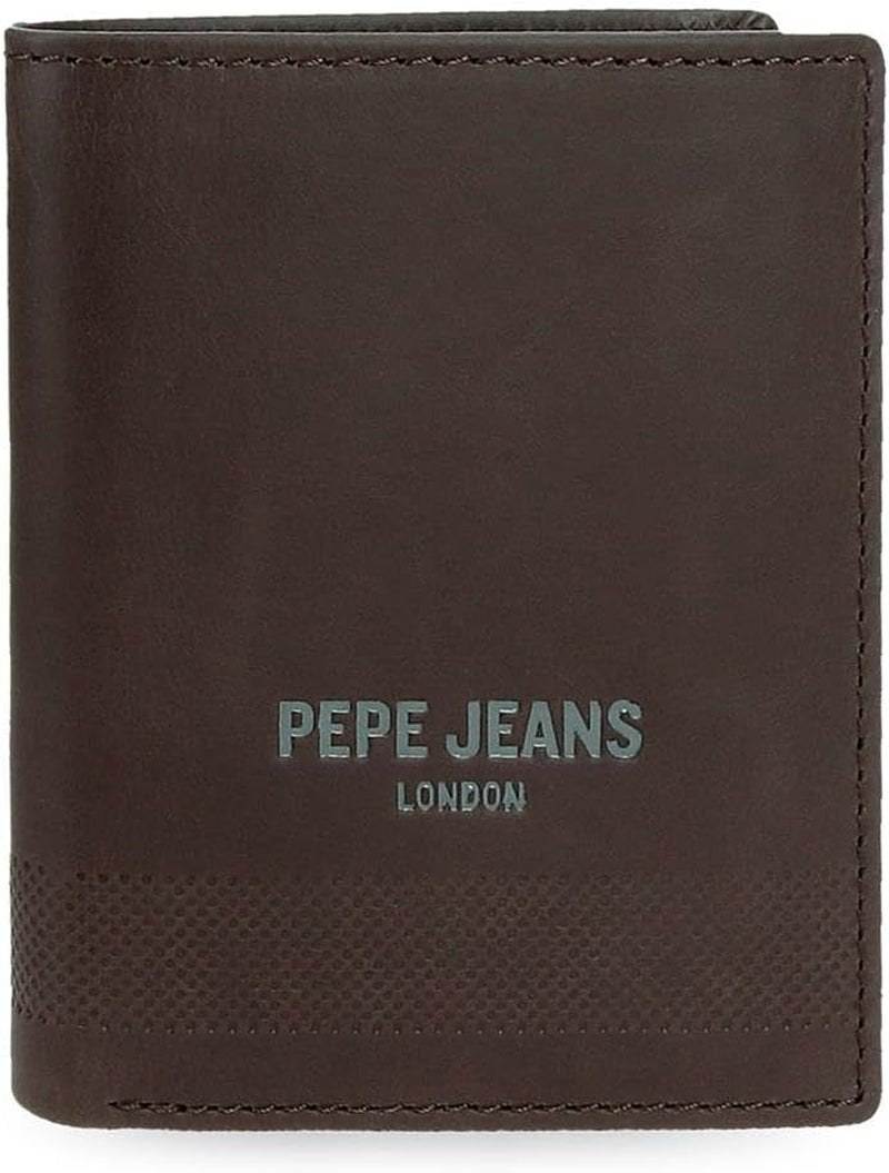 Pepe Jeans Portafogli profondi, portamonete, portafogli, ecopelle casual. Da Joumma Bags Portafoglio da donna Naty Shop Valigetta marrone