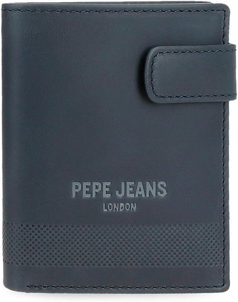 Pepe Jeans Portafogli profondi, portamonete, portafogli, ecopelle casual. Da Joumma Bags Portafoglio da donna Naty Shop Portafoglio con clic antracite