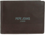 Pepe Jeans Portafogli profondi, portamonete, portafogli, ecopelle casual. Da Joumma Borse Portafoglio da donna Naty Shop Borsa marrone 11