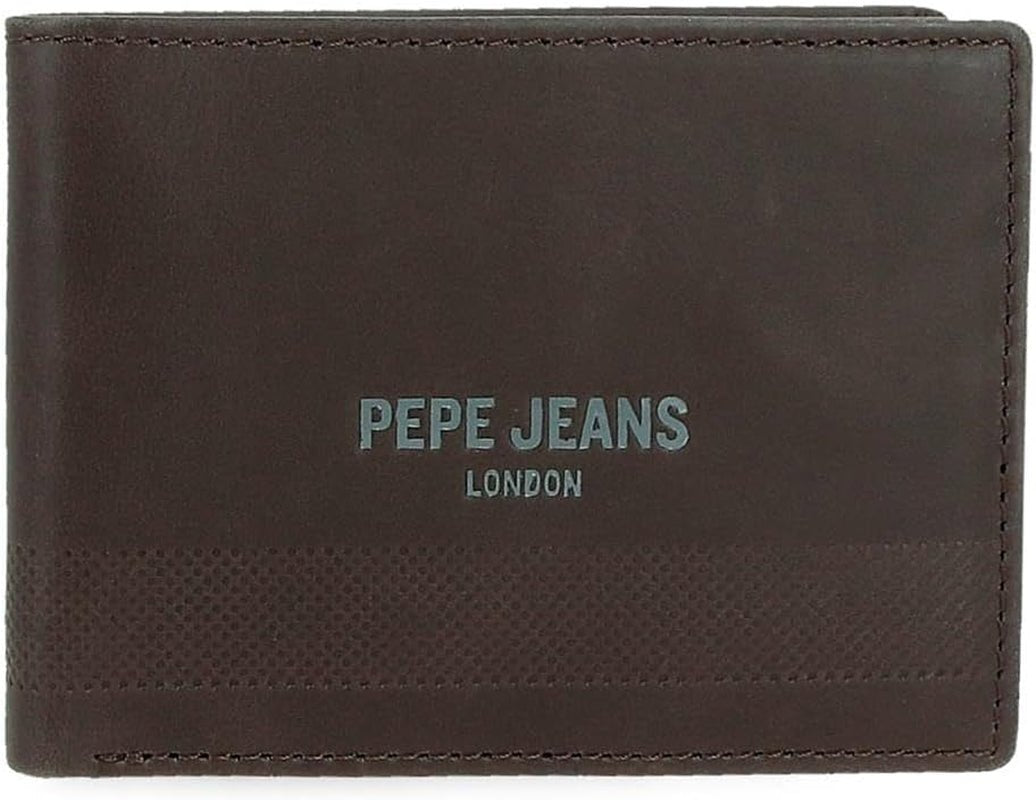 Pepe Jeans Portafogli profondi, portamonete, portafogli, ecopelle casual. Da Joumma Borse Portafoglio da donna Naty Shop Borsa marrone 11