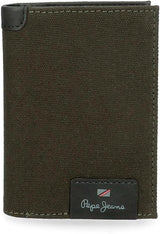 Pepe Jeans Hilltop Portafoglio verticale da uomo Naty Shop Portamonete verde 11