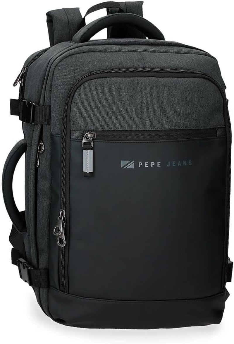 Pepe Jeans Borsa a tracolla Jarvis piccola verde 15x19,5x6 cm poliestere con dettagli in ecopelle Valigie e attrezzatura da viaggio Naty Shop Zaino cabina nero