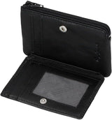 Pepe Jeans Joumma Bags Borsa doppia, Nero, 11 x 7 x 1,5 cm, Pelle, Nero, Taglia unica, Portafoglio Portafoglio da uomo Naty Shop