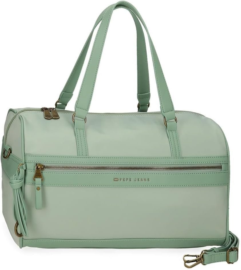 Pepe Jeans Morgan Zaini casual Borse da viaggio Beige Nero Ecopelle da donna di Joumma Borse Bagagli e attrezzatura da viaggio Naty Shop Zaino da viaggio verde