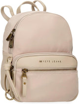 Pepe Jeans Morgan Zaini casual Borse da viaggio Beige Nero Ecopelle da donna di Joumma Borse Bagagli e viaggi Naty Shop Zaino beige 25