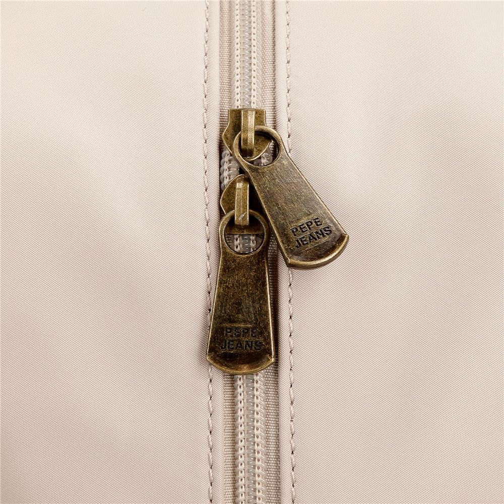 Pepe Jeans Morgan Zaini casual Borse da viaggio Beige Nero Ecopelle da donna di Joumma Borse Bagagli e viaggi Naty Shop