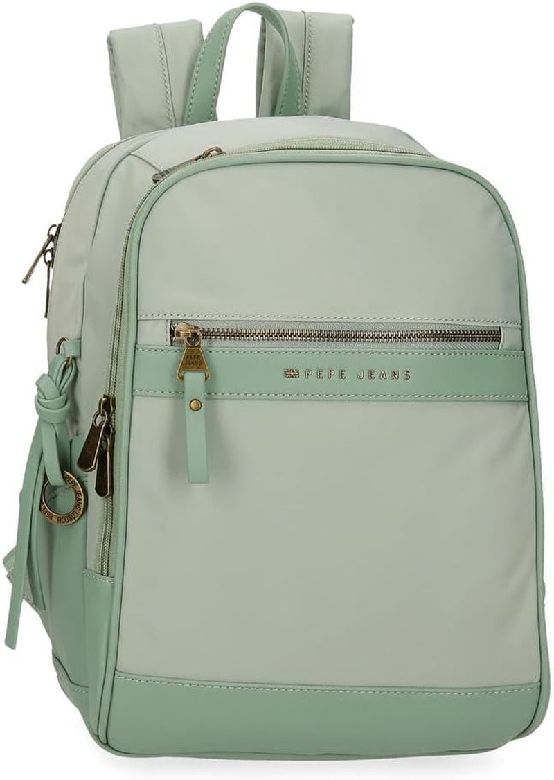 Pepe Jeans Morgan Zaini casual Borse da viaggio Beige Nero Ecopelle da donna di Joumma Borse Bagagli e viaggi Naty Shop Zaino verde
