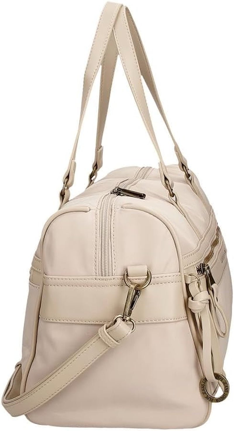 Pepe Jeans Morgan Zaini casual Borse da viaggio Beige Nero Ecopelle da donna di Joumma Borse Bagagli e viaggi Naty Shop