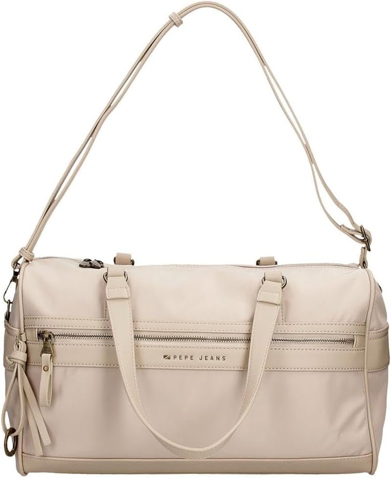 Pepe Jeans Morgan Zaini casual Borse da viaggio Beige Nero Ecopelle da donna di Joumma Borse Bagagli e viaggi Naty Shop