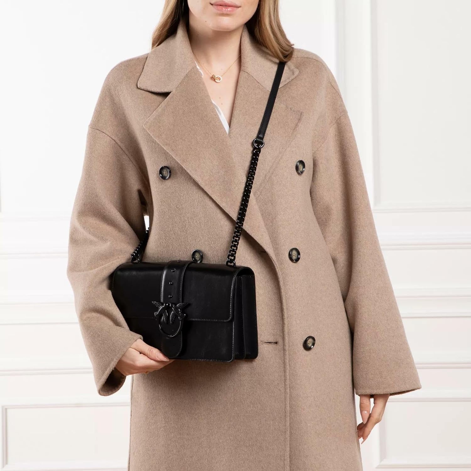 Pinko Ladies Love One Classic Cl Naplack Color Block Bag Borse da donna Naty Shop