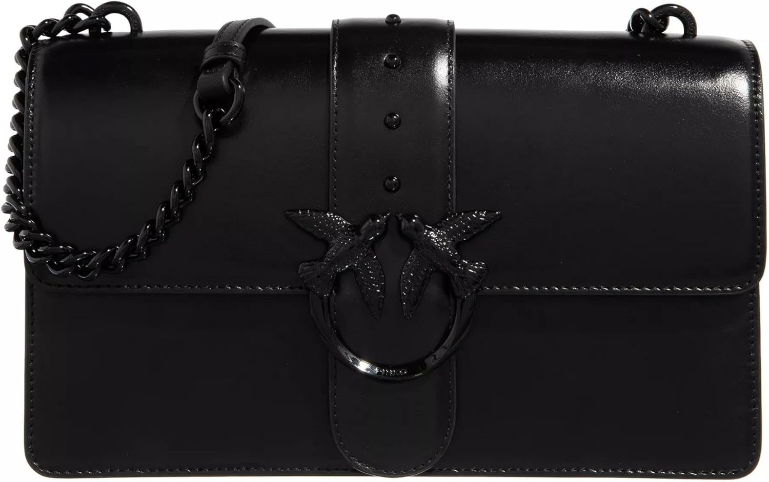 Pinko Ladies Love One Classic Cl Naplack Borsa Color Block Borse Donna Naty Shop Z99B_B Nero Sedan Block Color