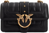 Pinko Borsa Ladies Love One Mini Cl Single Side Sheep Nappa Line Quilt Bag Donna Borse Naty Shop Z99Q_Antique Nero-Oro