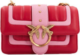 Pinko Borsa Ladies Love One Mini Cl Single Side Sheep Nappa Line Quilt Donna Borse Naty Shop Rn4Q_rosso/rosa-oro antico