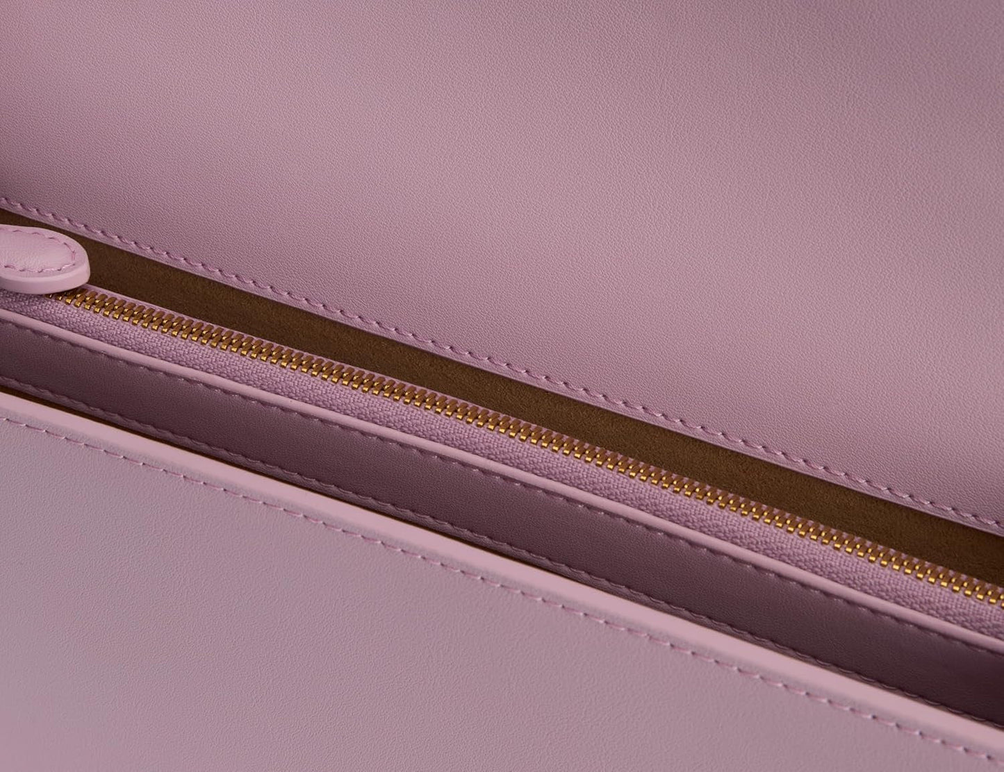 Borsa Pinko Love One Classic Dc in pelle di vitello, wgq_lilac- oro antico Borse Donna Naty Shop