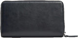 Armani Exchange Portafoglio bi-fold da donna con logo in rilievo Melrose Naty Shop Nero Taglia unica