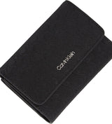 Portafoglio da donna Calvin Klein Must Small Trifold Mono Klein, nero (Black Mono), taglia unica Portafoglio da donna Naty Shop