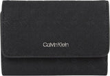 Portafoglio da donna Calvin Klein Must Small Trifold Mono Klein, Nero (Black Mono), Taglia unica Portafoglio da donna Naty Shop Titolo predefinito