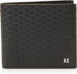 Elba, Essential, Portafoglio bi-fold da uomo con mini logo in metallo Armani Exchange Portafoglio da uomo Naty Shop Titolo predefinito