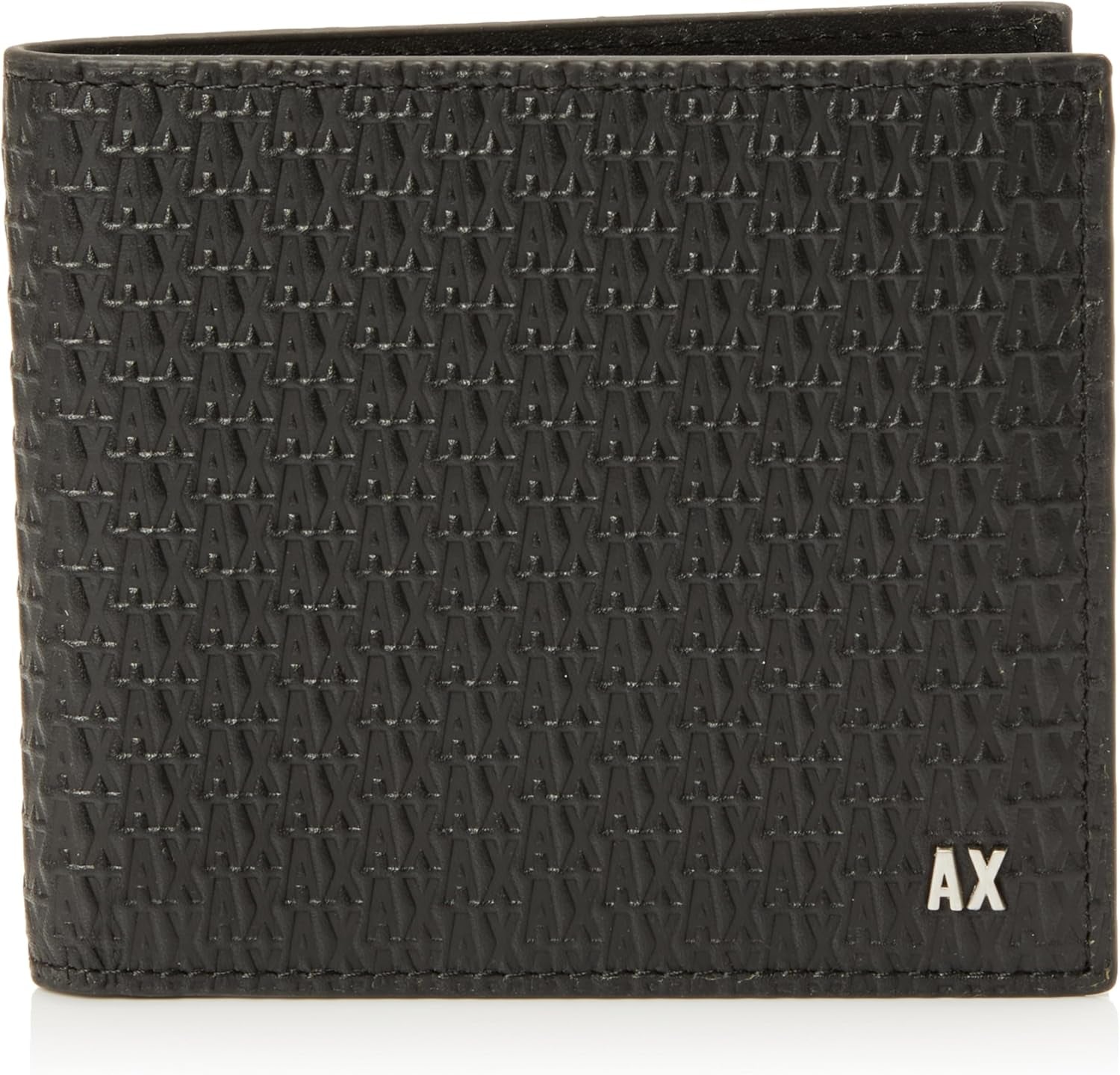 Elba, Essential, Portafoglio bi-fold da uomo con mini logo in metallo Armani Exchange Portafoglio da uomo Naty Shop Titolo predefinito