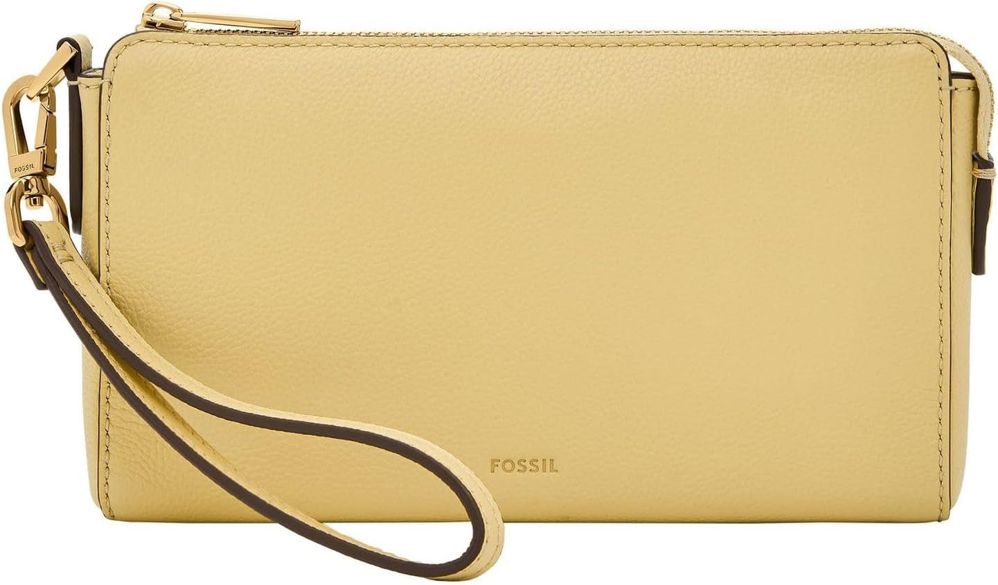 Portafoglio Fossil in pelle o poliestere da donna Portafoglio da donna Naty Shop Bianco panna