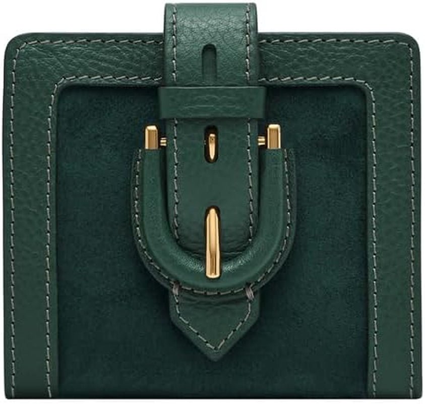Portafoglio da donna Fossil Harwell Bi-Fold Portafoglio da donna Naty Shop Verde S